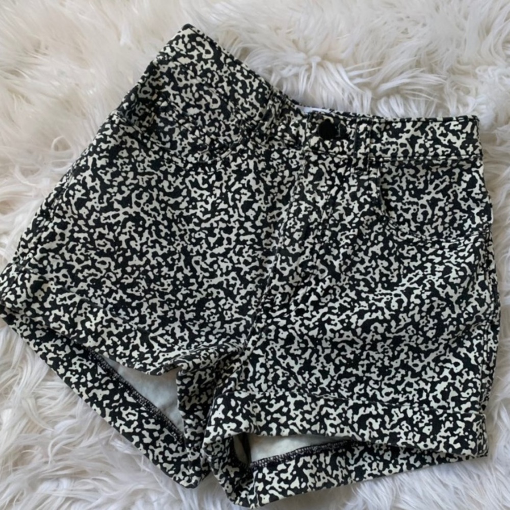 High waisted shorts